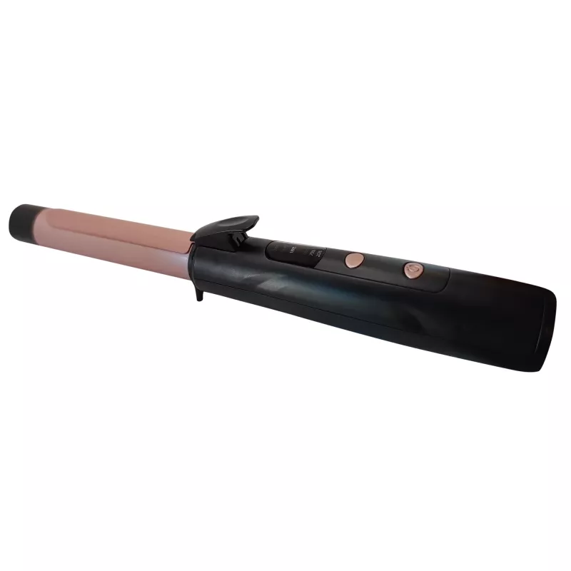 Bezprzewodowa lokówka Adler AD 2120 — lufa ceramiczno-turmalinowa 2,4 cm, wyświetlacz LED, do 170–210 °C, akumulator 2×2600 mAh