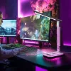 Lampa stołowa Hawk HW-LAMP04 biała LED z regulacją, białe wykończenie, regulowana głowica i ramię