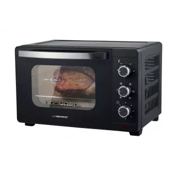 Mini piekarnik ESPERANZA EKO006N – kompaktowy elektryczny piekarnik nablatowy 25 l, 1600 W, konwekcja, sterowanie pokrętłami