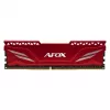Desktop DDR4 RAM AFOX 16GB 3200MHz CL16 1x16GB 1,35 V Unbuffered Czerwony