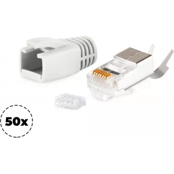 Łącznik przewodowy RJ-45 ShiverPeaks 72067-50GR