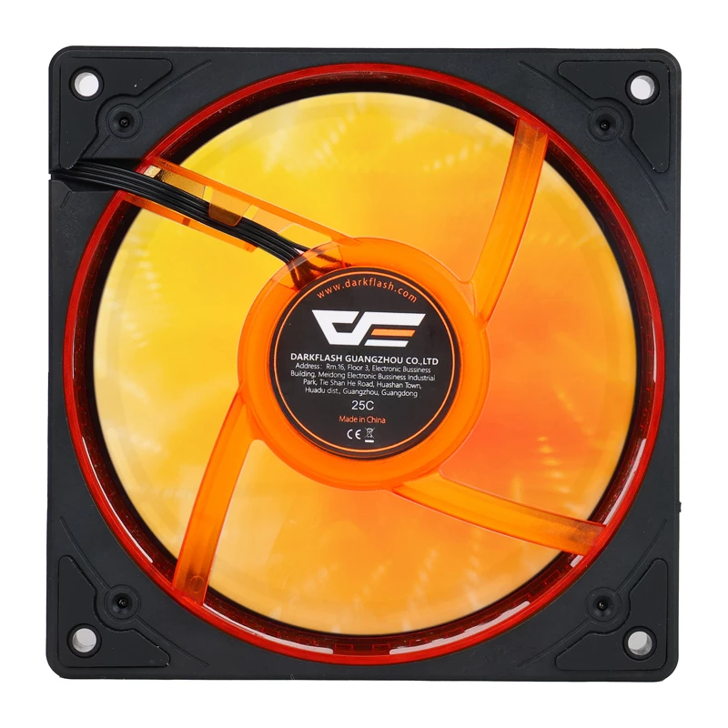 Wentylator Darkflash DE8 (czarny)