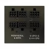 LC Power GP4 Series LC6460GP4 V2,4 - Zasilacz (wewnętrzny) - ATX12V 2,4 - 80 PLUS Gold - 460 Watt - aktywny PFC (LC6460GP4)