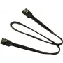Inter-Tech - Kabel SATA - Serial ATA 150/300/600 - SATA do SATA - 50cm - zatrzaskowy (88885310)