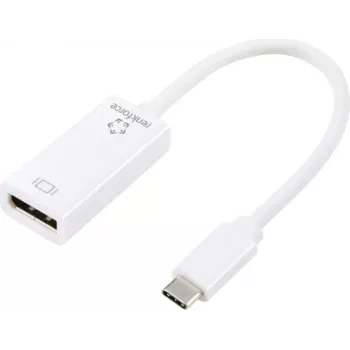 Renkforce Adapter USB-C®, DisplayPort [1x wtyk USB-C® - 1x gniazdo DisplayPort] 0,15 m (RF-6056894)