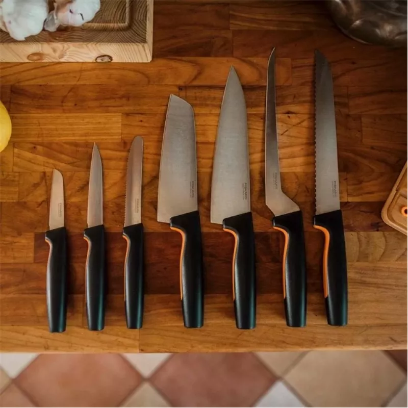 Nóż kuchenny Fiskars 1057534, stal nierdzewna, 1 szt., nóż szefa kuchni