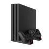 Podkładka chłodząca White Shark PS4-19076 Cutman z 2 stacjami ładowania kontrolerów