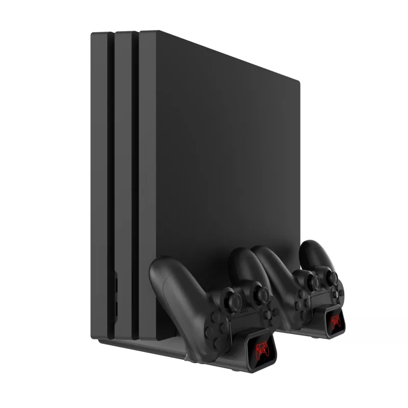 Podkładka chłodząca White Shark PS4-19076 Cutman z 2 stacjami ładowania kontrolerów