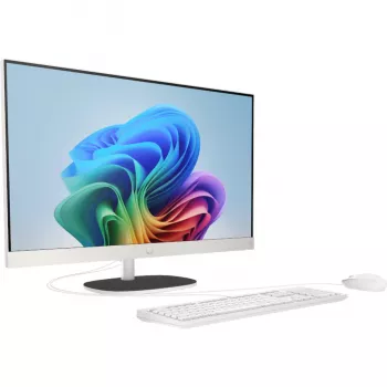 AIO HP 24-ct2450ng 23,8 FHD Ryzen AI 5 340 16GB/1TB SSD Win11 BX8Y9EA#ABD Biały - Układ klawiatury może być niemiecki