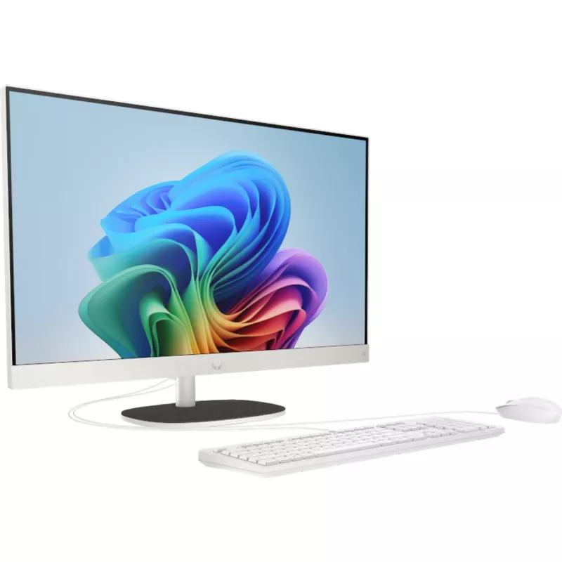 AIO HP 24-ct2450ng 23,8 FHD Ryzen AI 5 340 16GB/1TB SSD Win11 BX8Y9EA#ABD Biały - Układ klawiatury może być niemiecki