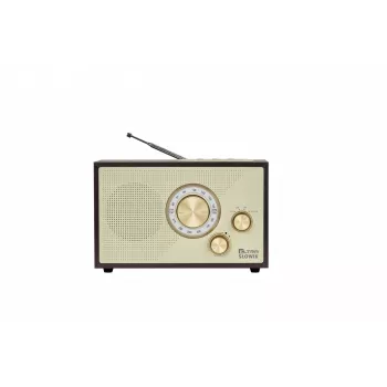 Radio OR Nightingale USB/BT ciemny brąz