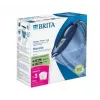 Dzbanek filtrujący wodę BRITA Marella 2,4 L z 3 wkładami Pure Performance, Maxtra Pro, niebieski