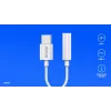 Adapter audio USB Type 3.1 C (M) – Jack 3,5mm (F) Biały SAVIO AK-51