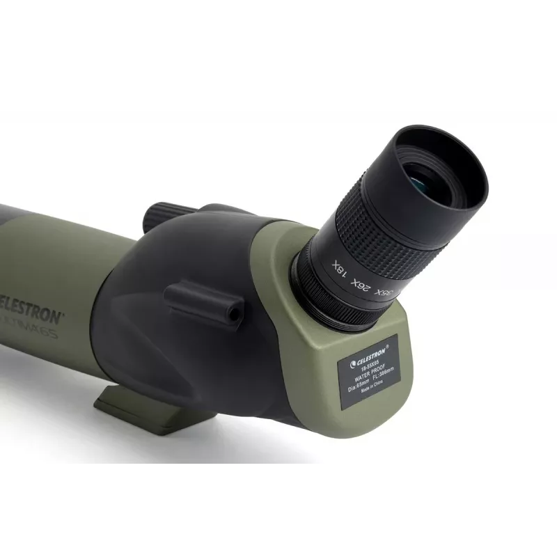 Luneta obserwacyjna Celestron Ultima 65 55x BaK-4 Czarna, Szara