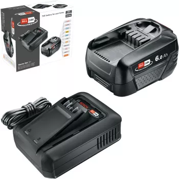 Zestaw startowy z baterią Bosch 18 V 6.0 Ah i ładowarką AL18-44