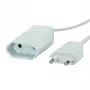 Kabel zasilający Bachmann 233.284 Biały 2 m