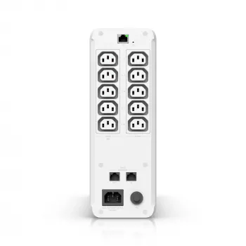 Ubiquiti UPS-TOWER-EU Unifi Managed 1 Kva zasilacz bezprzerwowy z 10 programowalnymi gniazdami