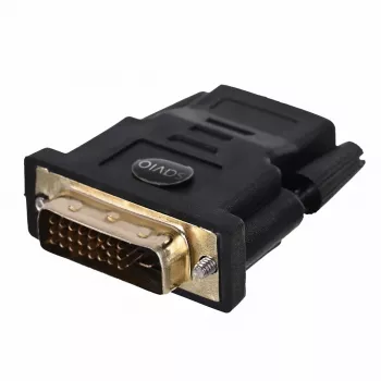 Savio - CL-21 - HDMI - DVI - Złącze żeńskie / Złącze żeńskie - Czarny (cl-21)