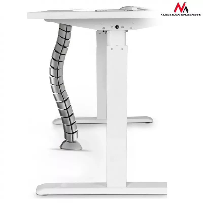 Organizer grille cables to the desk MC-768 S srebrny