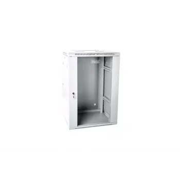 Szafa rack Digitus DN-WD19 12U/600 montowana na ścianie, jasnoszara