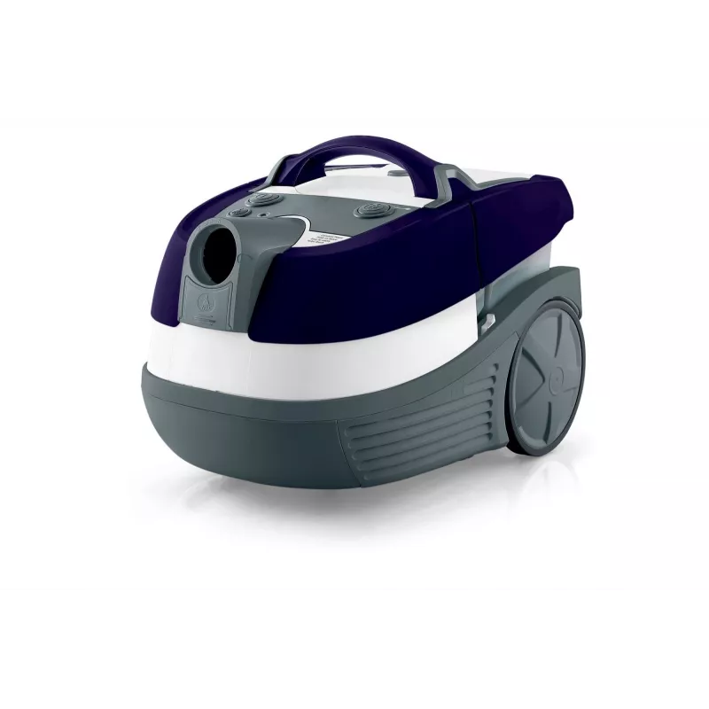 Odkurzacz do czyszczenia na mokro i sucho Bosch BWD 41740 AquaWash&Clean — 1700 W, zbiornik 5 l, filtr EPA, rura teleskopowa, promień roboczy 9 m, fioletowy