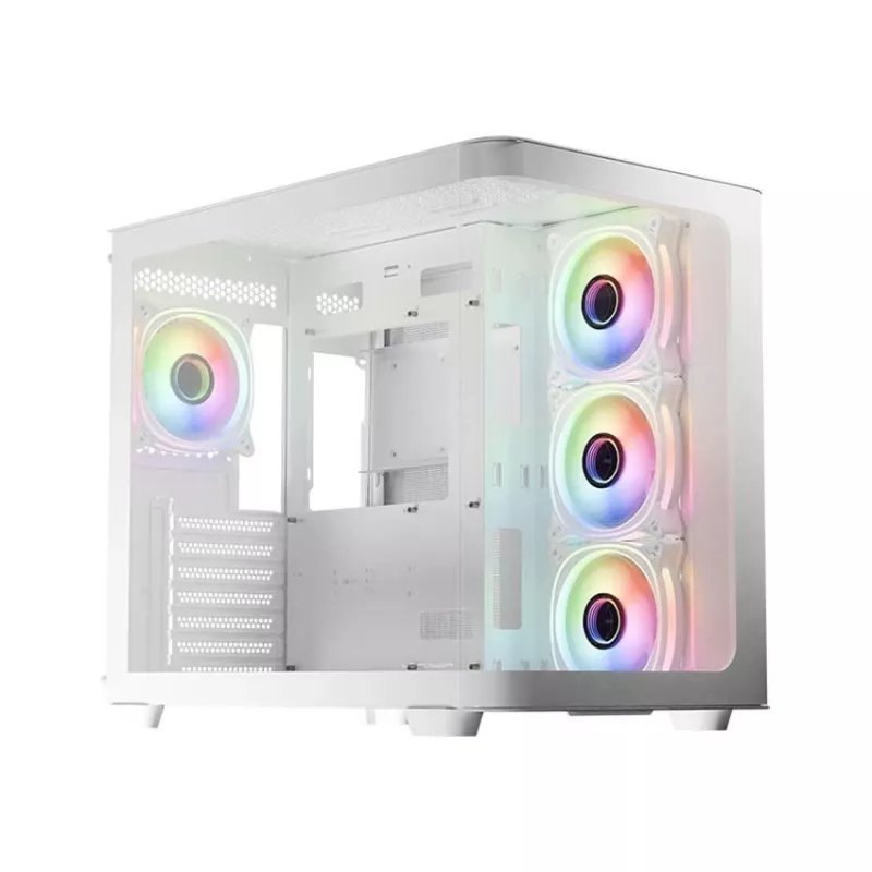 Obudowa komputerowa Midi LC-Power Gaming 8001W Pro-Storm Light, ATX, czarna