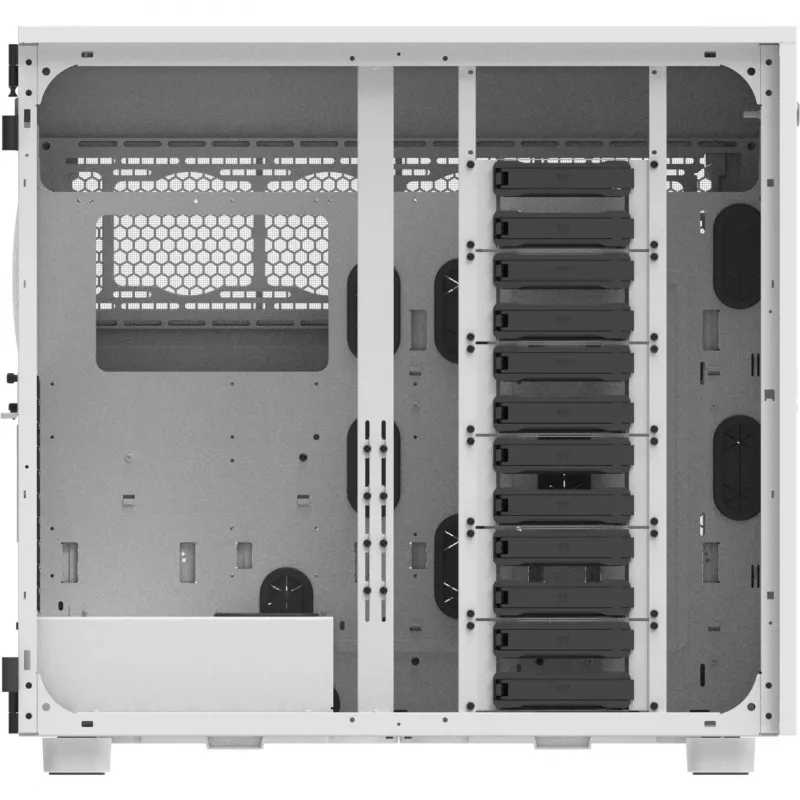 Obudowa Thermaltake AX700 Grand Tour E-ATX z panelem szklanym (Biała)
