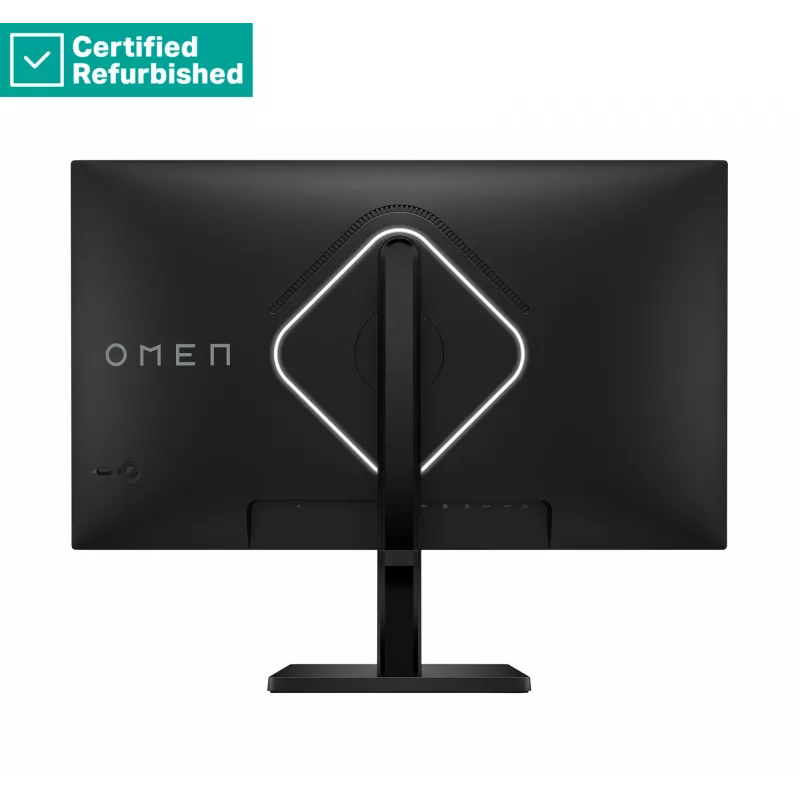 RENEW srebrny OMEN by HP 27qs QHD Gaming Monitor - 27 2560x1440 QHD 400-nit 240Hz AG, IPS, 2x HDMI/DisplayPort, 2x USB-A, speakers, height adjustable/tilt/pivot, 1 years