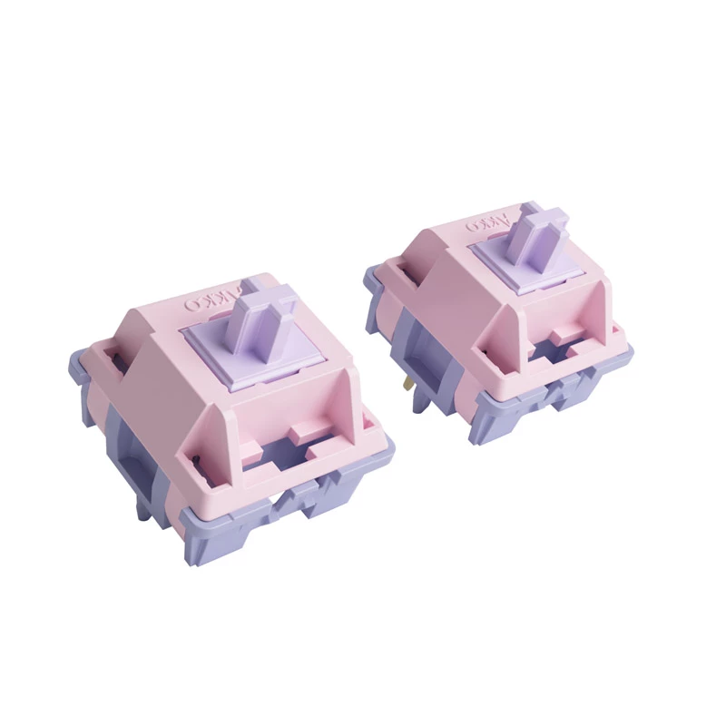 AKKO Fairy Silent Switch, mechaniczny liniowy 5-pin, trzpień MX, 50 g, 45 szt.