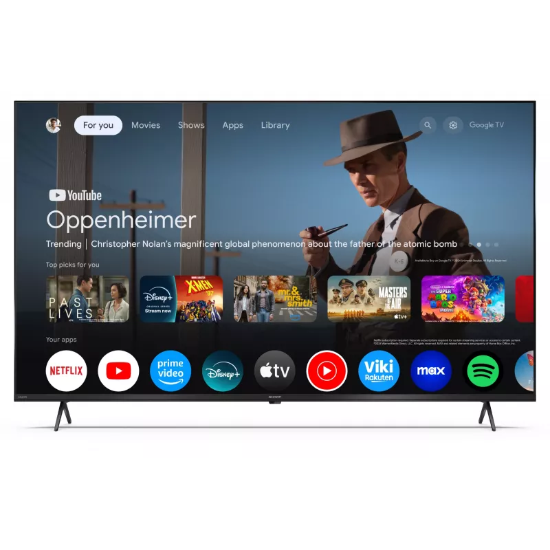 Telewizor Smart Sharp 50HL4265E 50 Google TV UHD