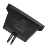 Hub Baseus T-Space z przewodami USB-C na Lightning do samochodów Tesla (czarny)