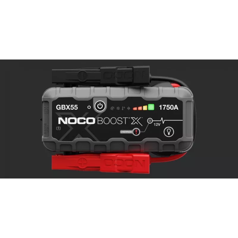 Jump starter NOCO GBX55 1750 A litowo-jonowy, 46 Wh, IP65, do benzyny do 7,5 L / diesla do 5 L