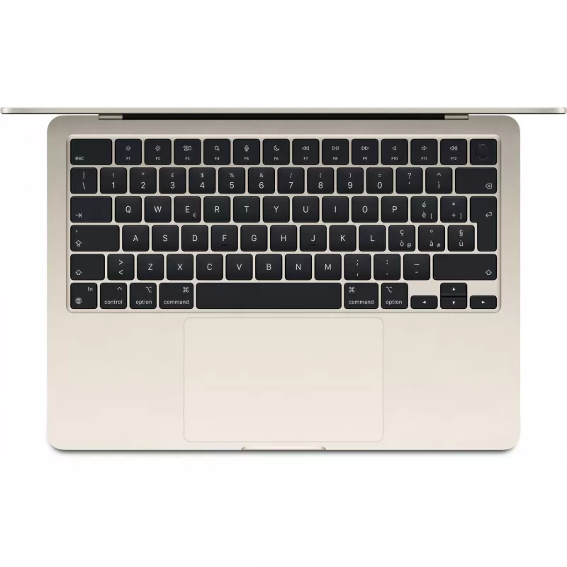 APPLE MacBook Air 34,46 cm 13,6 cala Apple M3 chip z 8-rdzeniowym CPU i 10-rdzeniowym GPU 24 GB 512 GB SSD Starlight