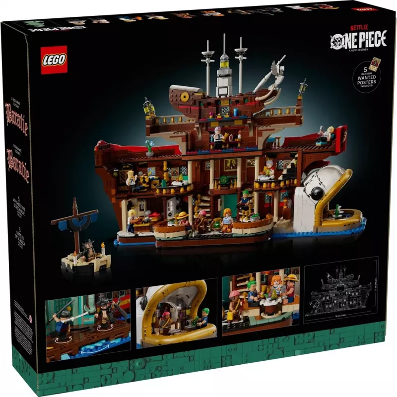 LEGO ONE PIECE 75640 Pływająca Restauracja Baratie