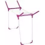 Suszarka na pranie Leifheit 81635 Różowa Biała Szerokość 435 mm Głębokość 850 mm