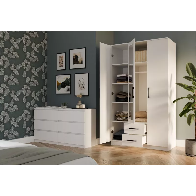 Szafa Topeshop ROMANA 120 BIEL