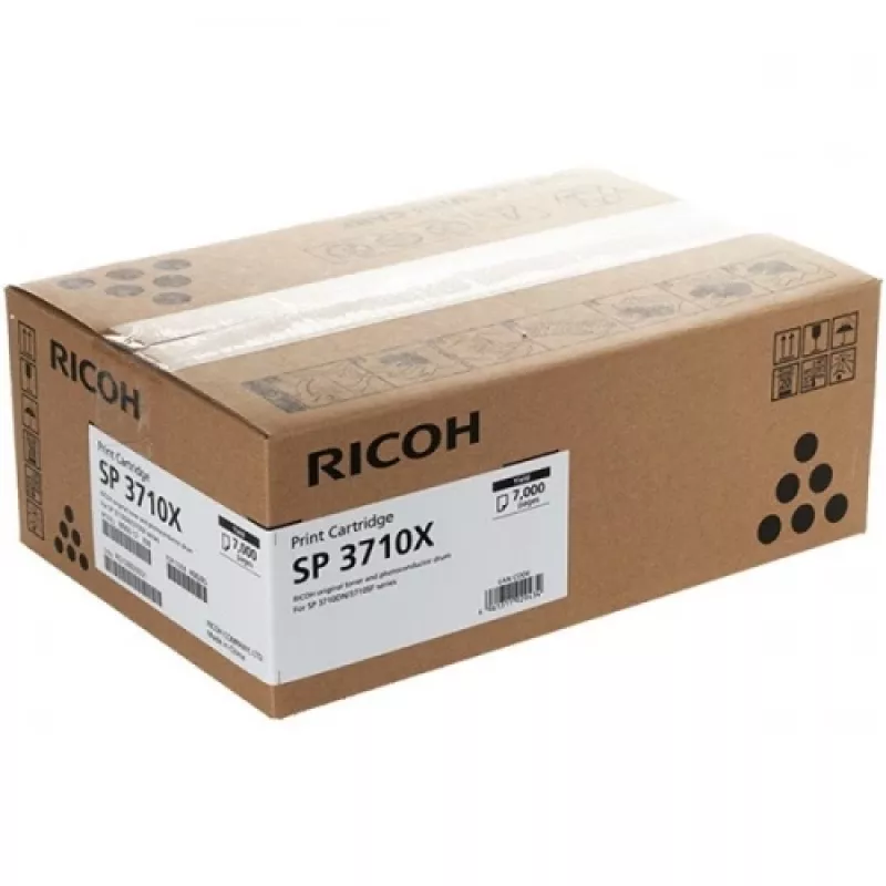 Kaseta z tonerem Ricoh SP 3710X (408285), czarna (SPEC)
