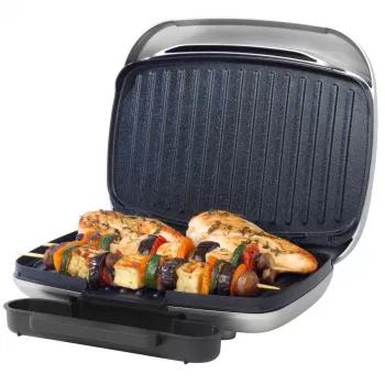 Zdrowy grill elektryczny Petra PT5316HEVDEEU10 z płytami nieprzywierającymi, blatowy, do użytku wewnętrznego