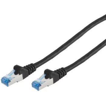 ShiverPeaks Kabel krosowy CAT6a RJ45 S/FTP 2m czarny - Sieć - CAT 6a