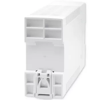 Qoltec 50885 Stabilny zasilacz na szynę DIN z funkcją UPS | 40 W