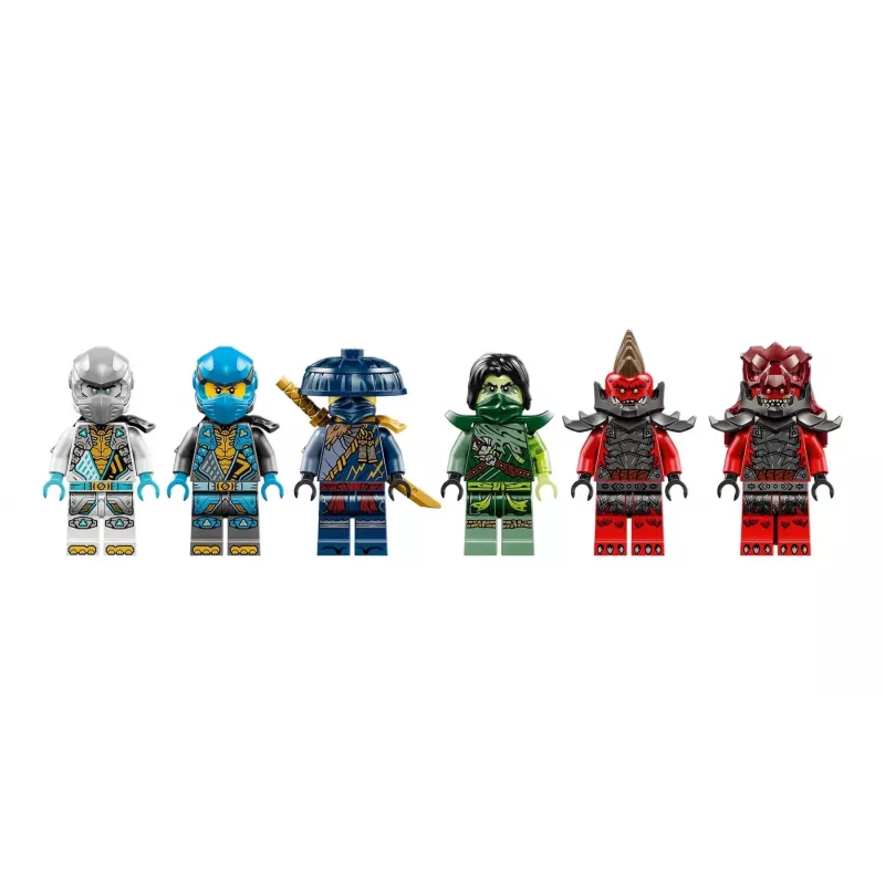 Zestaw konstrukcyjny LEGO NINJAGO 71841 Dragon Village — 305 elementów, 6 minifigurek, wiek 7+