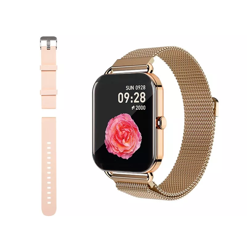 Smartwatch X16 Bluetooth różowy