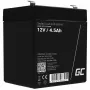 Bateria UPS zielony Cell AGM44 — 12 V 4.5 Ah Sealed Lead Acid (VRLA), 101×70×90 mm, 1.35 kg, czarna