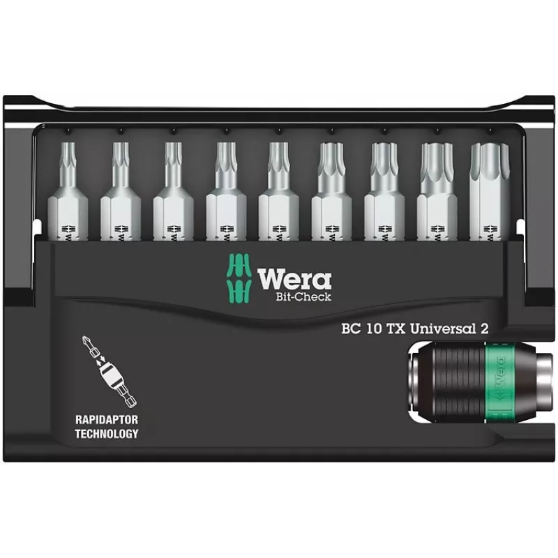 Wera Bit-Check 10 TX Universal 2