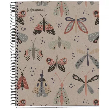 Miquelrius Notepad SCHMETTERLING DESIGN Recy. A5 80 arkuszy (dostawa frachtowa)
