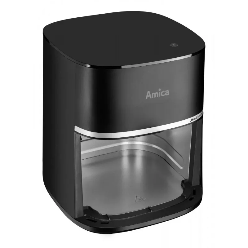 Frytkownica beztłuszczowa AMICA AFM 6020 — pojemność 7 l, 1800 W, regulowana temperatura i minutnik