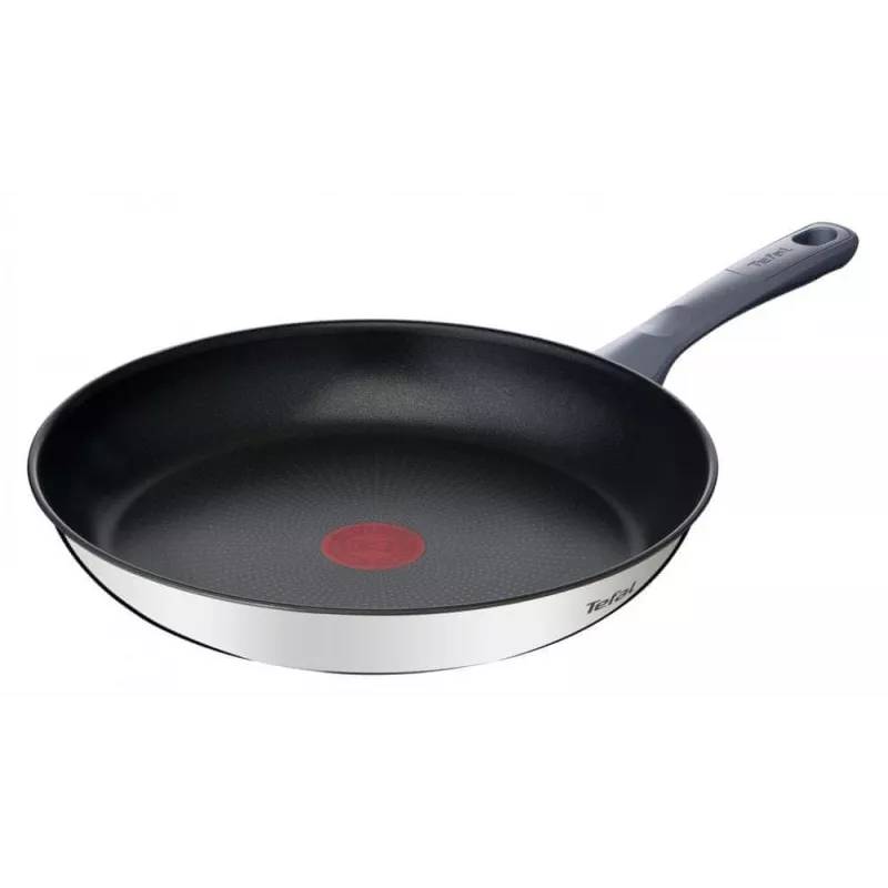 Patelnia uniwersalna Tefal Daily Cook G7300655 stal nierdzewna 28 cm, uchwyt bakelitowy, wewnętrzna powłoka tytanowa