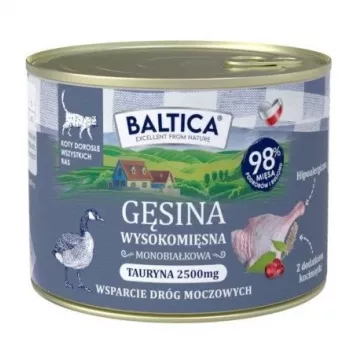 BALTICA regionalne smaki Gęś - mokra karma dla kota - 185g