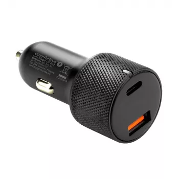 ładowarka samochodowa everActive CC-50Q QC3.0 75W z obsługą Quick Charge 3.0 i portami USB