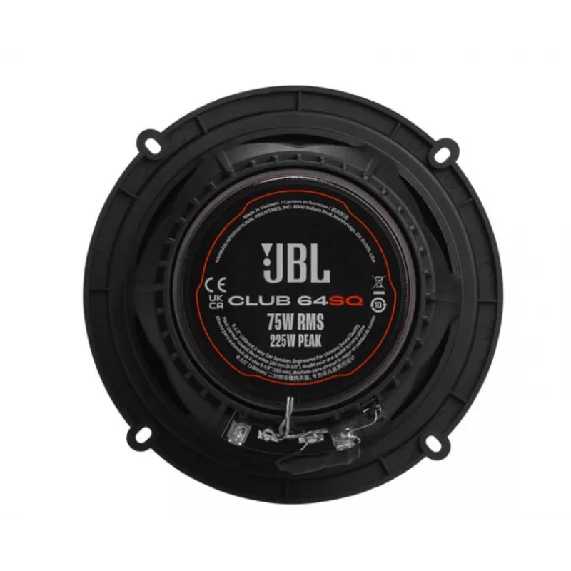 Głośniki samochodowe 6.5 Club 64SQ/COAXIAL Flat JBLSPKCB64SQ Jbl